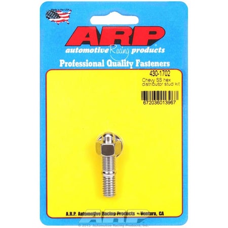 Arp Distributor Stud Kit, Stainless Steel A14-4301702